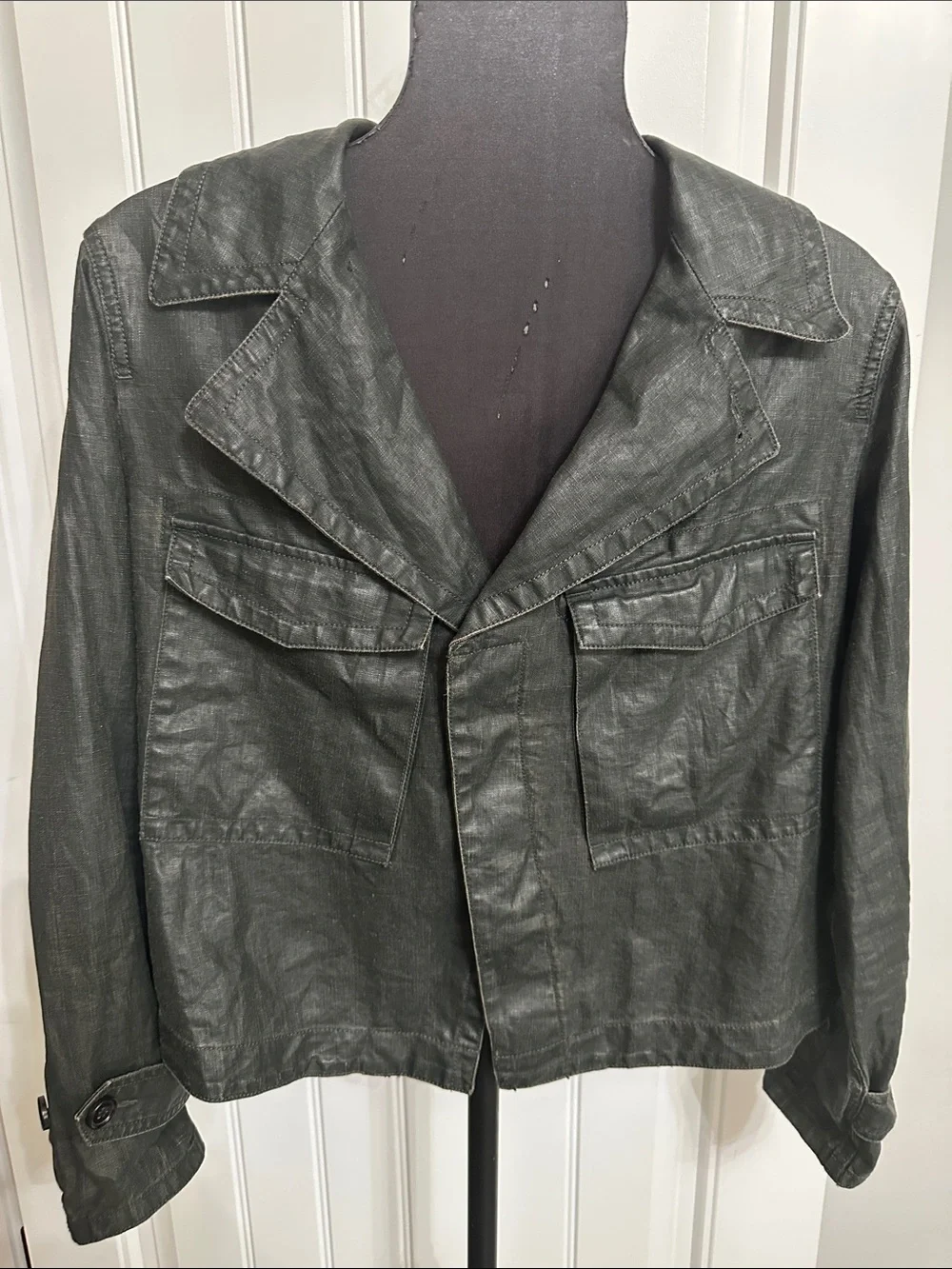 Nwots Billy Reid Waxed Jacket Medium